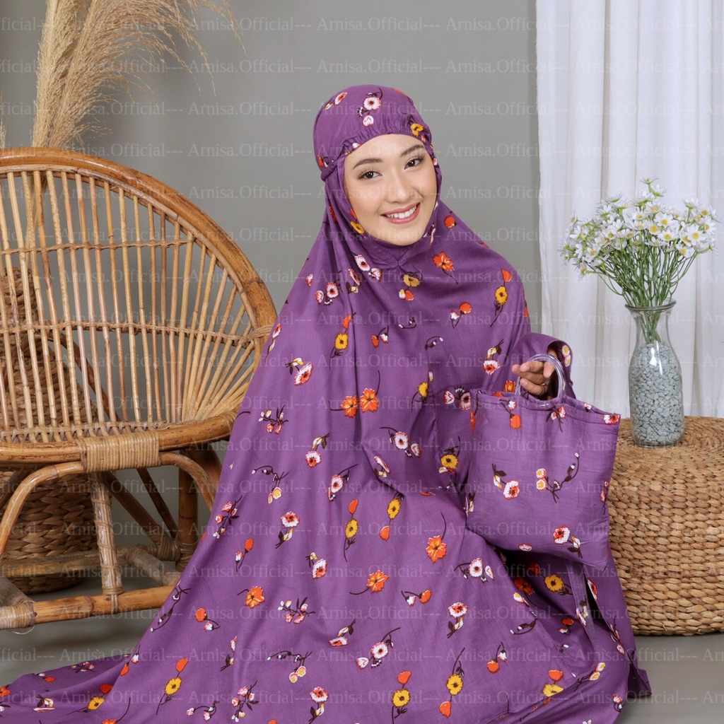 Mukenah Dewasa standar motif NAURA Arnisa