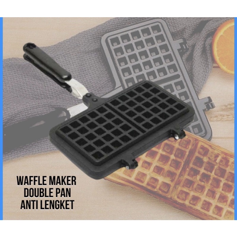 Wafel Pancake Croffle Belgian / Cetakan Kue Waffle Croffle Maker Anti Lengket