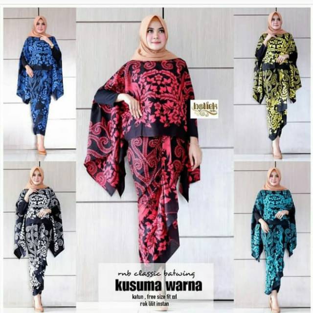 Classic batwing kusuma warna