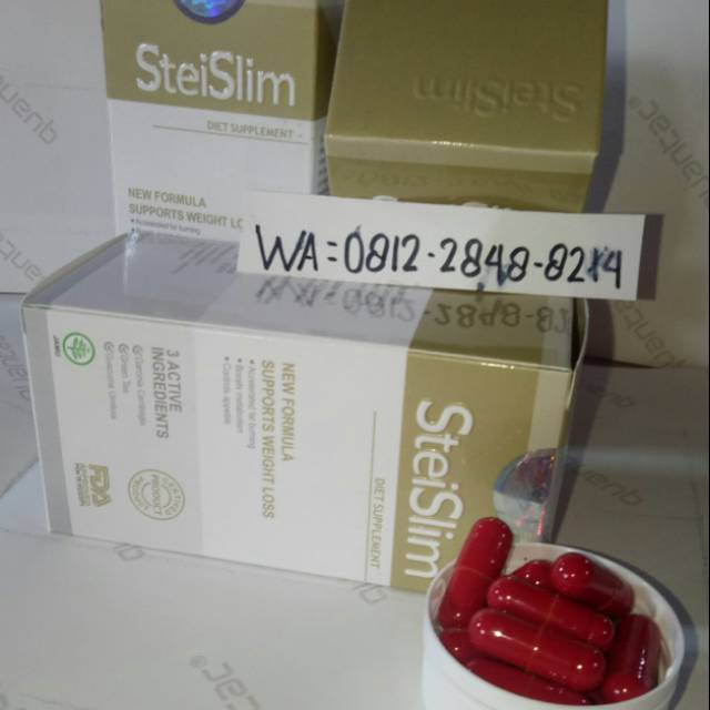 SteiSlim Obat Diet Obat Pelangsing Original Product