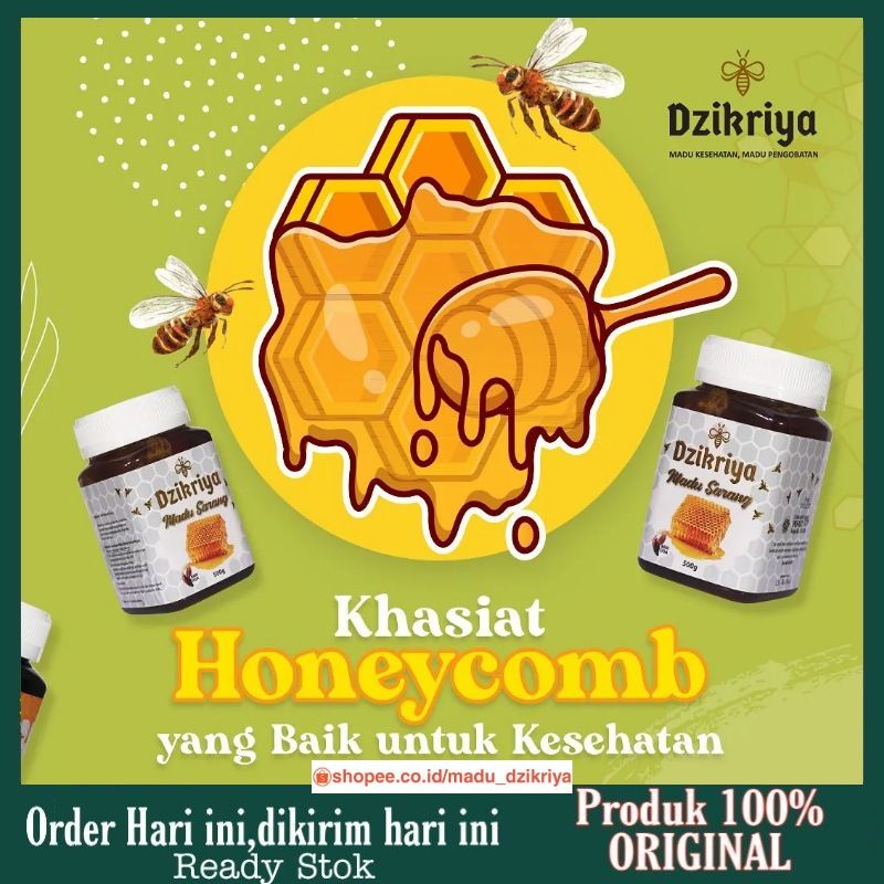 Madu Sarang Dzikriya 100% ORI Madu Herbal Dzikriya Madu Hutan Dzikriya bisa COD