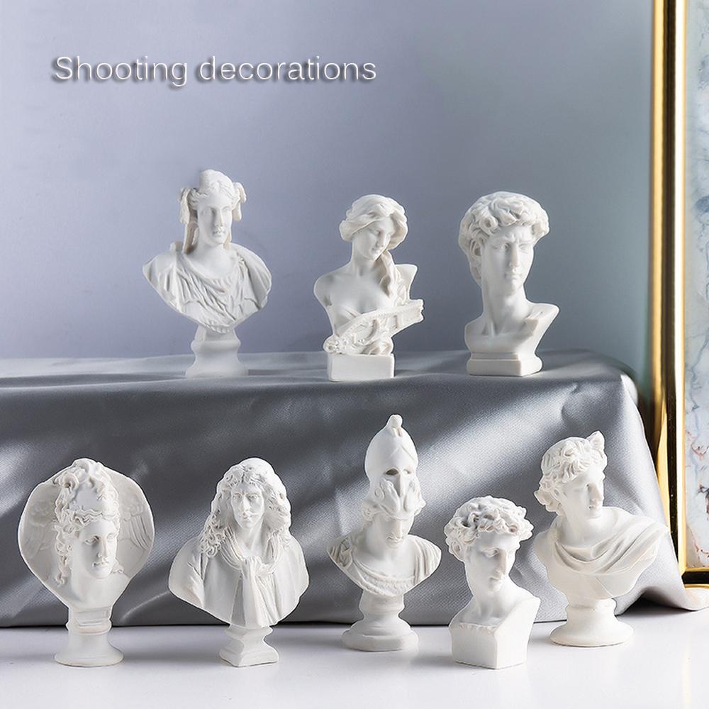 AUGUSTINA Augustina Properti Foto Nail Art 8gaya Resin Putih Jepang Mini Manicure Display Stand Aksesoris Perlengkapan Salon Kuku