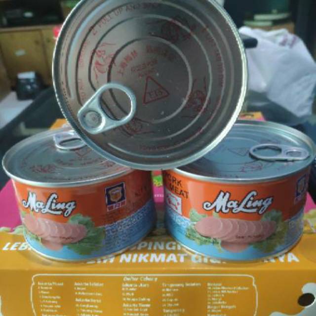 

Maling Daging Babi / Canned Pork / Ma Ling / Luncheon Meat 397gr