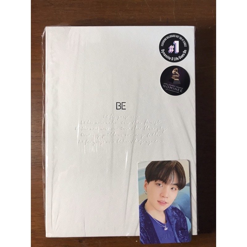 ALBUM BE ESS FULLSET UNSEALED PC YOONGI