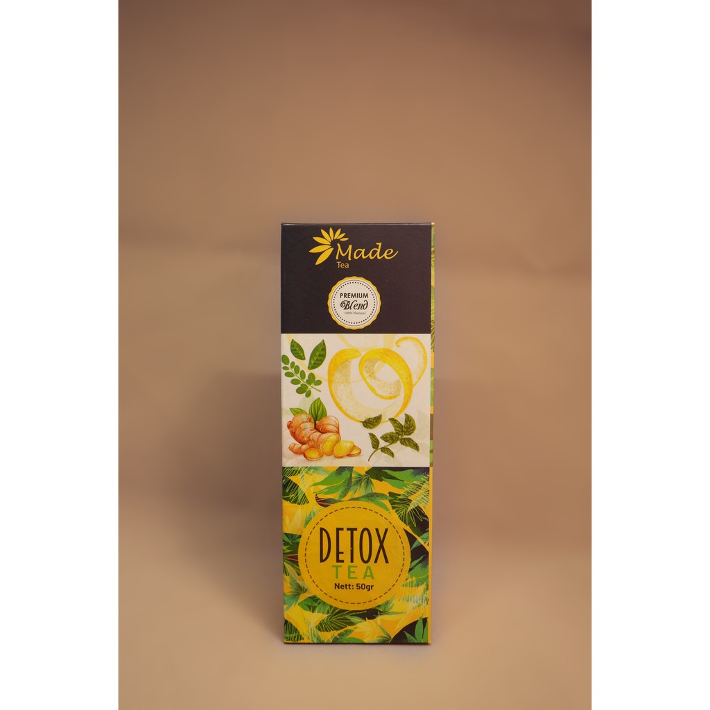 

DETOX TEA - TISANE - HERBAL TEA - TEA BLEND - BLENDED TEA - TEH - MADE TEA