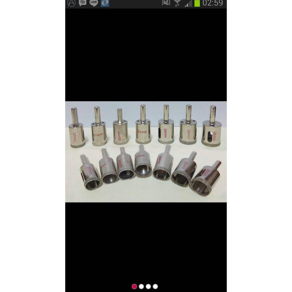 Mata Bor Batu Akik 5Pcs Untuk Kalung 8-14Mm Sola L49 Termurah