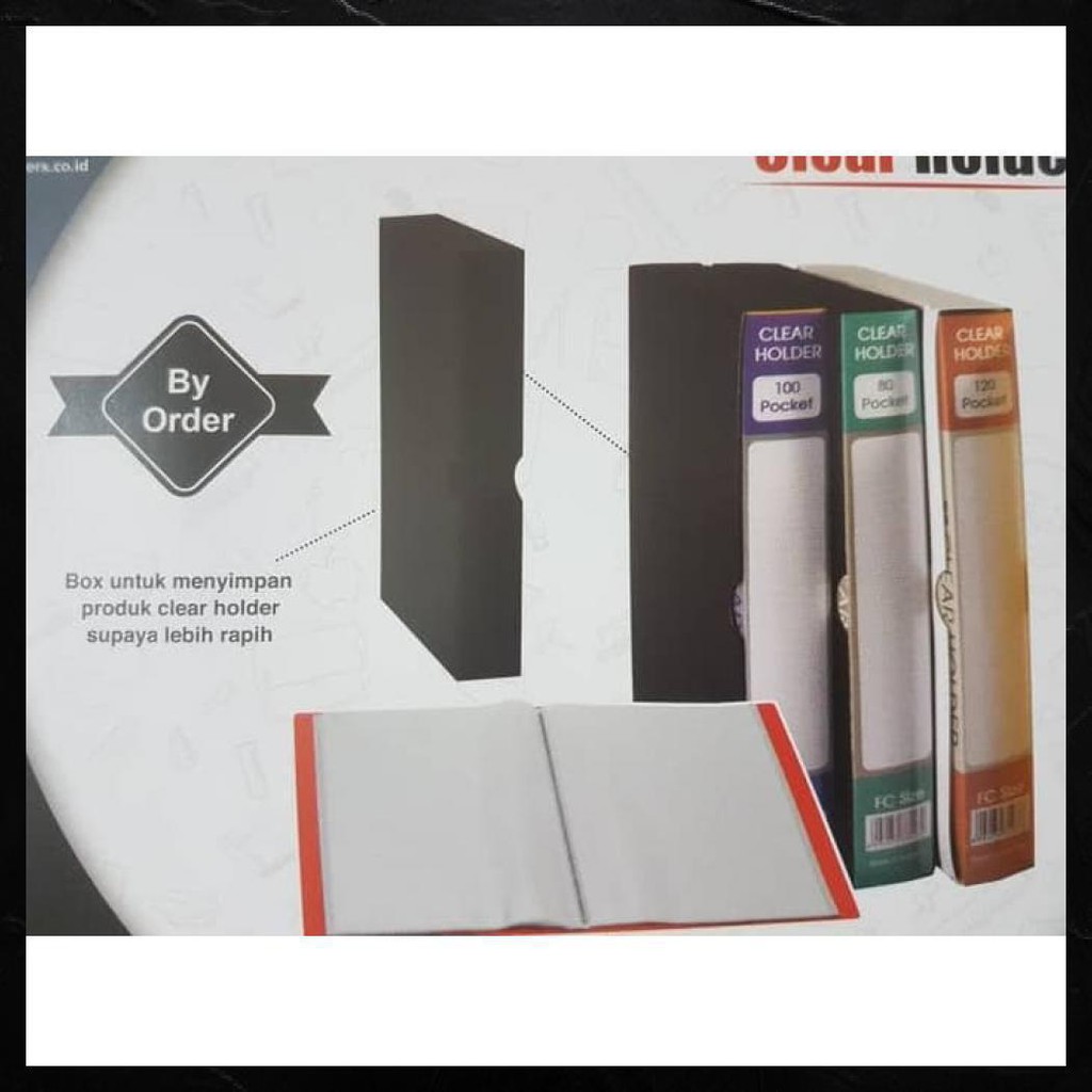 

CLEAR HOLDER / DOCUMENT KEEPER INTERXFOLDER ISI 100 LEMBAR