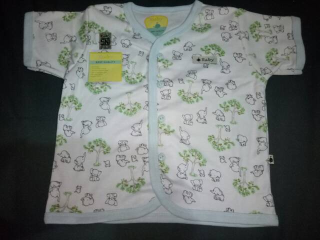 Ruby Baby (SNI) Baju Pendek / Celana Pendek / Setelan Pendek S/M/L Motif Gajah