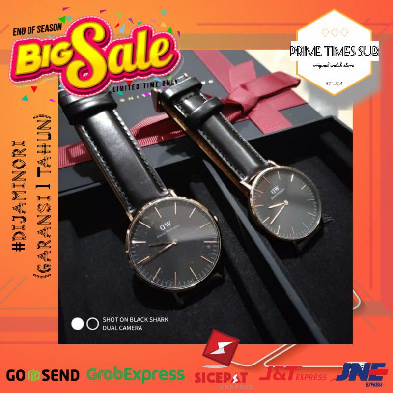 COUPLE SERIES Original jam tangan dw sheffield couple garansi 1 thn