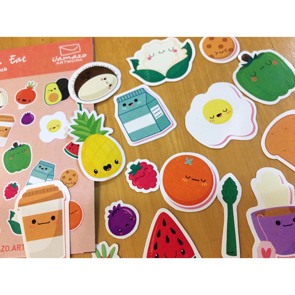 

Sticker Pack / Wanna Eat / Sticker Tumblr / Sticker Lucu / Sticker Aesthetic / Sticker Scrapbook