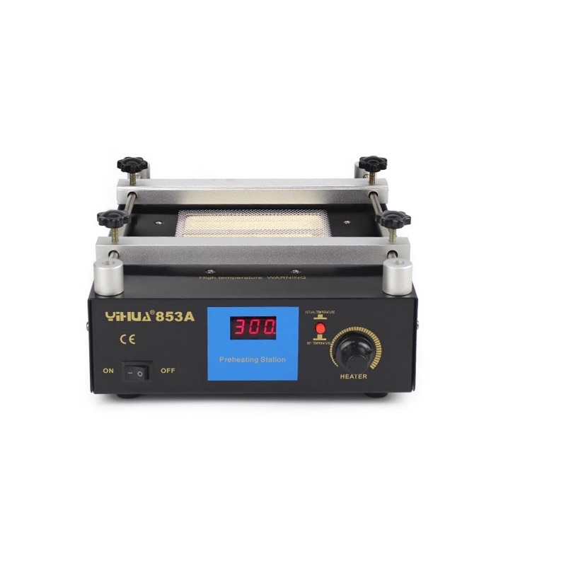 YIHUA 853A BGA Rework Station High Power ESD BGA Rework Station PCB Preheat And Desoldering IR Prehe