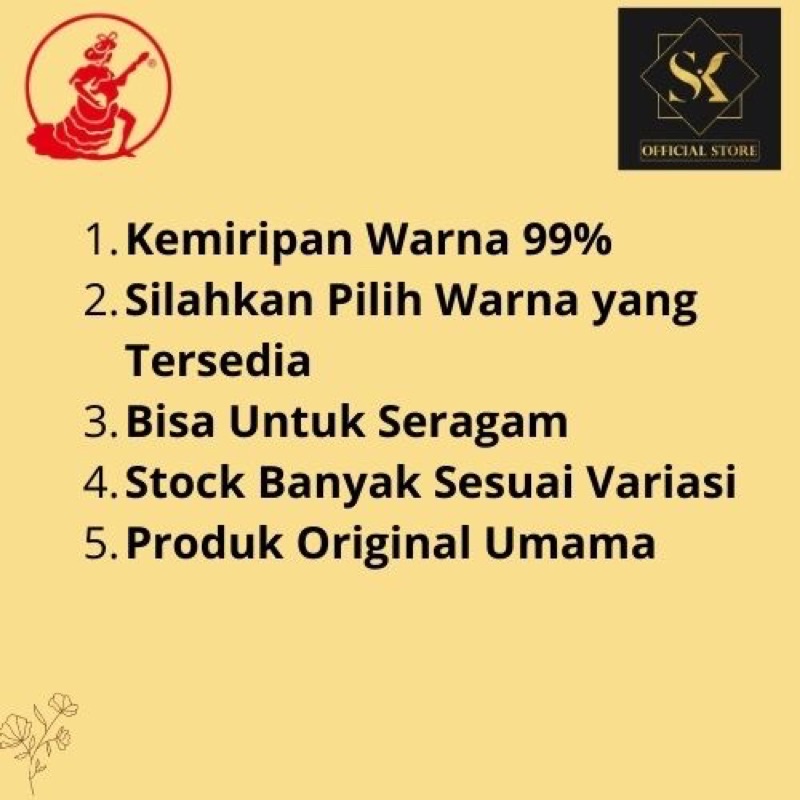 Promo!! Segi Empat Umama Basic Voal| Segi Empat Polos