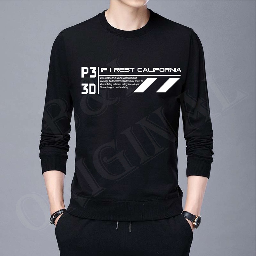 BS//COD//BAJU KAOS 3D //T-SHIRT TANGAN PANJANG//FASHION PRIA DAN WANITA//GOOD QUALITY