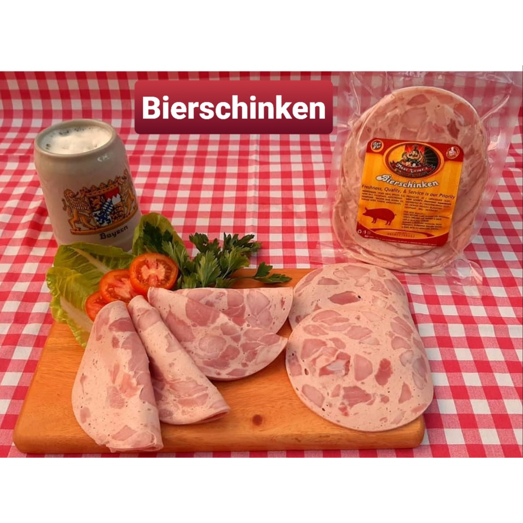 

Bierschinken - Meat Lovers - 350 gram (11 pcs) - Ham Babi - Pork Ham