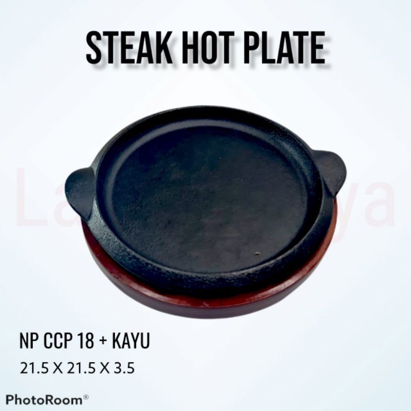 Hot Plate Steak SUNRISE (Bulat Kecil )