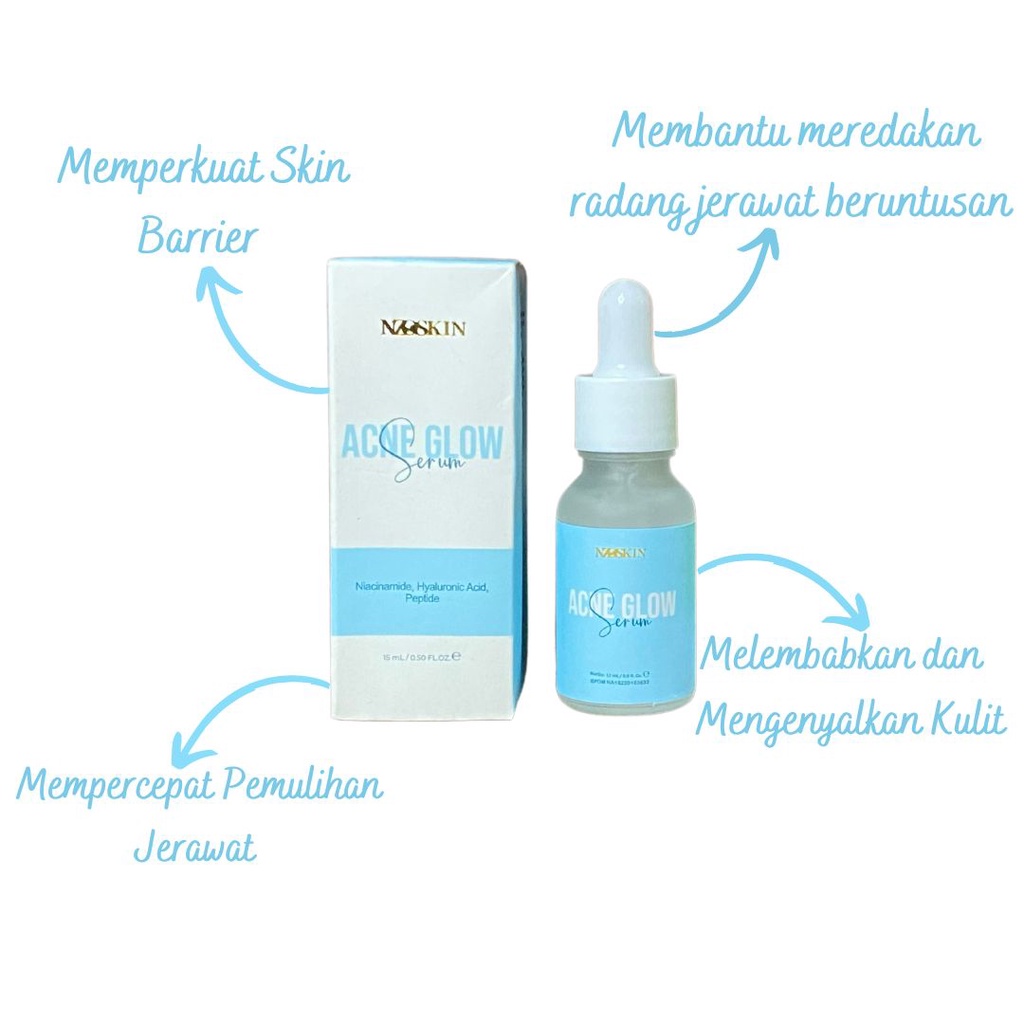 Acne Glow Serum / Serum Jerawat / Anti Jerawat / Acne Serum