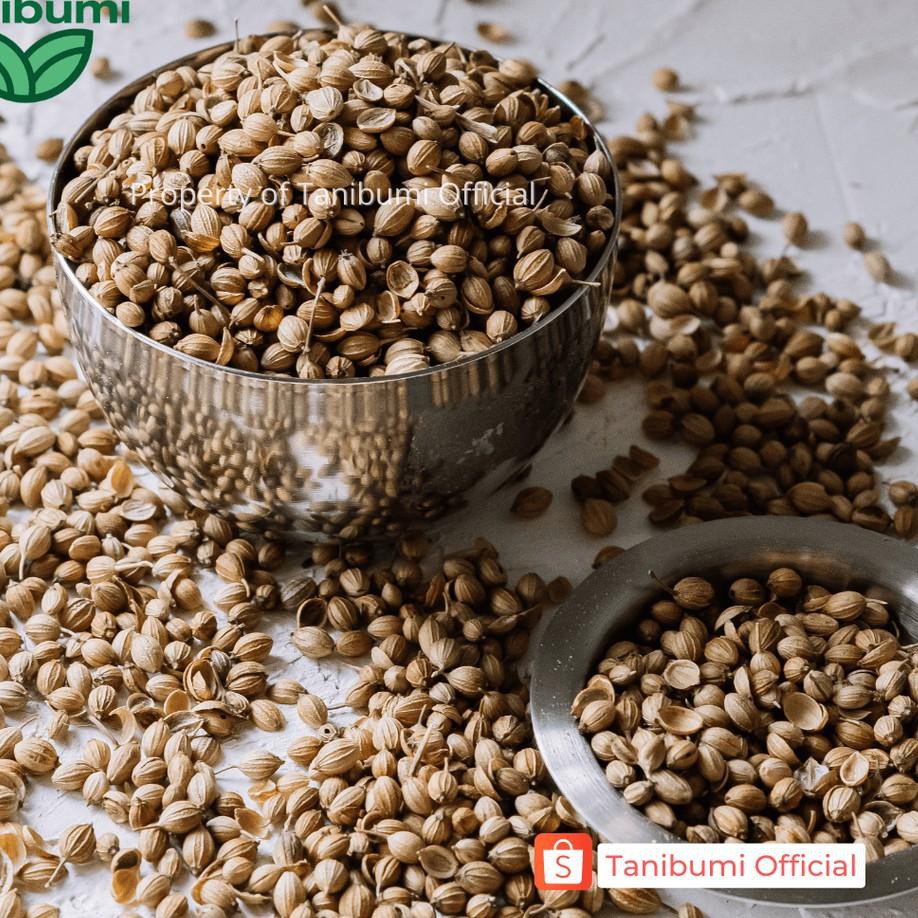 

( BAYAR DITEMPAT ) Biji Ketumbar Bulat Super | 1kg | Premium Asli Organik
