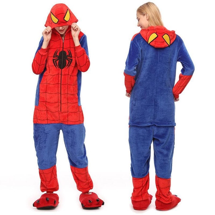 ONESIE SPIDERMAN DEWASA IMPORT - XS