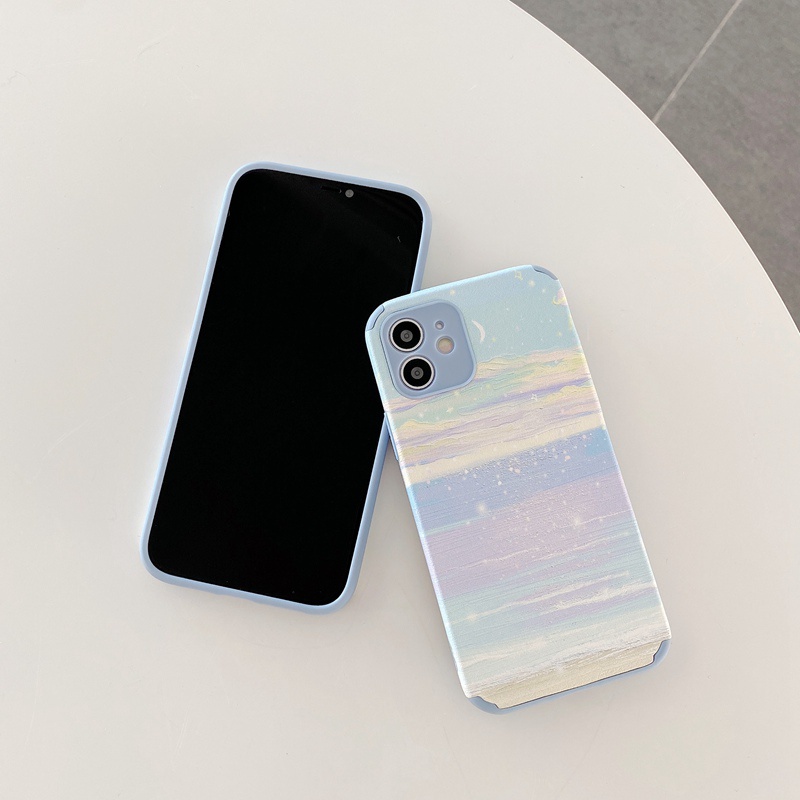 Galaxy Sky Soft Case OPPO A3S A31 F11 A5 A9 A53 A33 F9 A7 A5S A12 A52 A92 K3 K5 Reno 3 5 6 A83 Realme XT VIVO V5 Y83 Y81 V9 S1 Z1 V20 Pro Y93 Y91C Y50 Y20 Y12S Y11 Y12 Y15 Y17 Y30 V9 IPhone 6 7 8 + X XR XS 11 12 Mini Pro Max Xiaomi Redmi Note 8 10 Pro-3