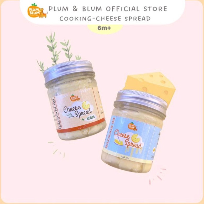 Plum and Blum Plum Blum MPASI Bayi Booster BB Garlic cheese butter creamy butter garlic butter cheese powder cheese spread