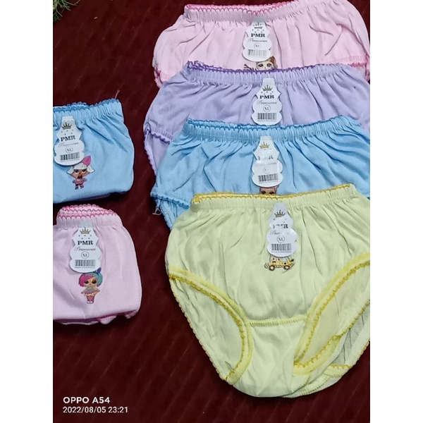 Celana dalam anak&quot; umur 2-10THN.3 pcs.6 pcs