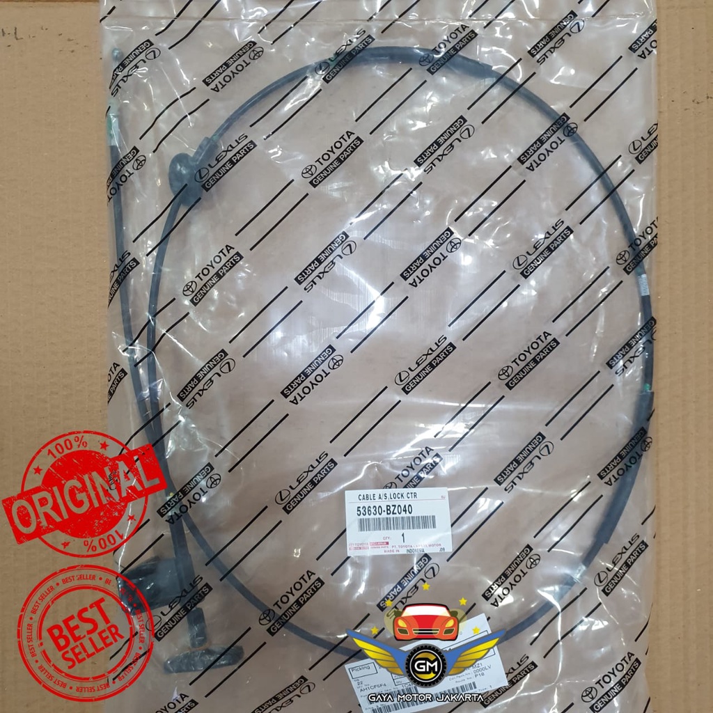 Kabel Lock-Kunci Kap Mesin Avanza-Xenia Lama 53630-BZ040