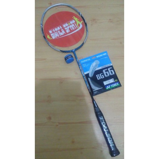 raket badminton original TOALSON Ti max power EXL blue