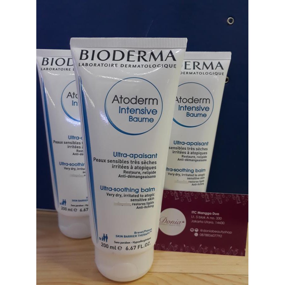 Jual Bioderma Atoderm Intensive Baume - 200 Ml | Shopee Indonesia