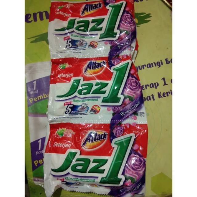 Attack Jaz1 Deterjen per Renceng