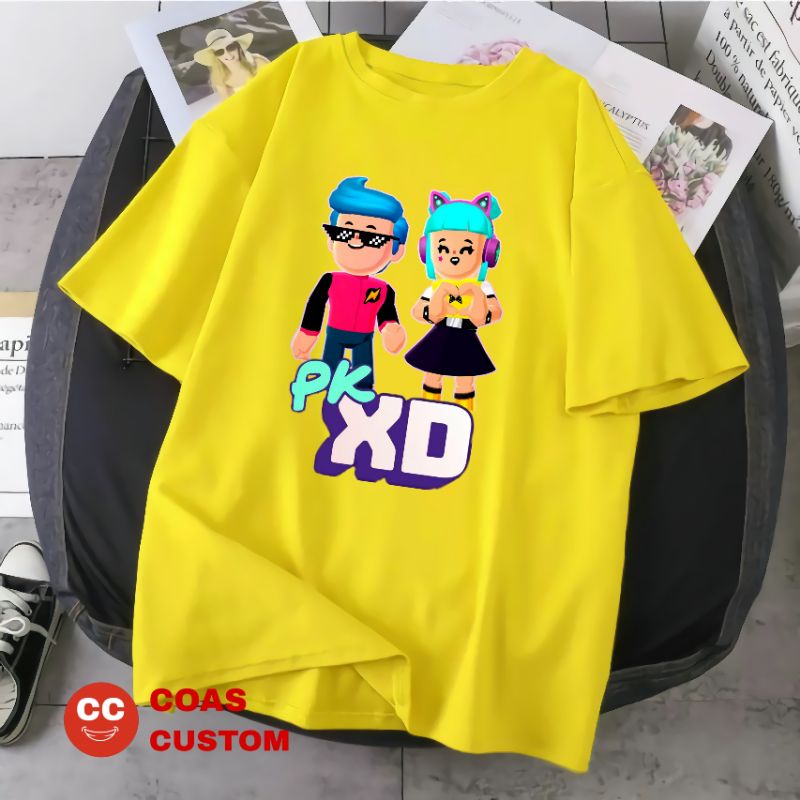 BAJU KAOS PK XD KAOS ANAK Game PK XD