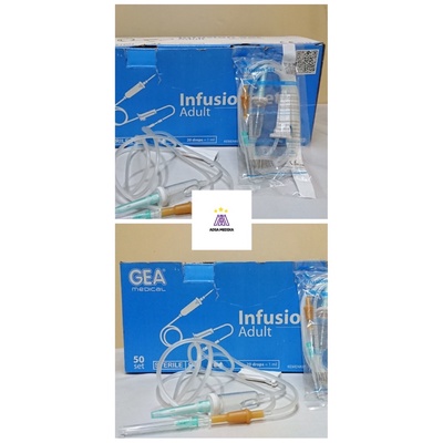 Jual Infus Set Gea Adult Selang Infus Gea Dewasa Shopee Indonesia