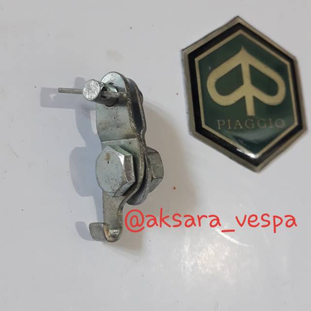 Klem penjapit kawat rem depan vespa