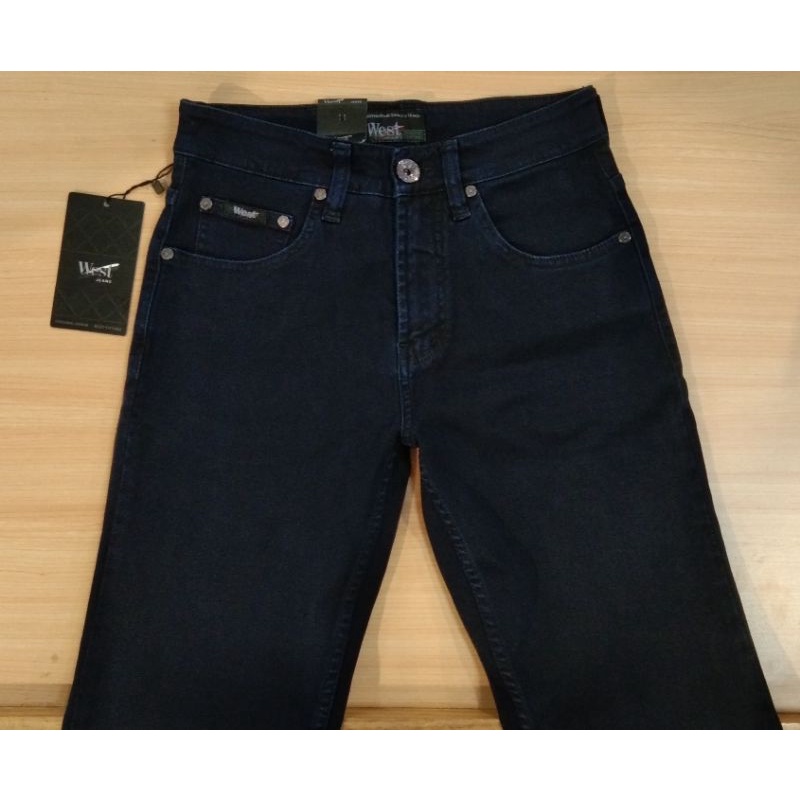 Celana Pria Slim Fit / Brand Original West /Dark blue/ Ramayana Sidoarjo