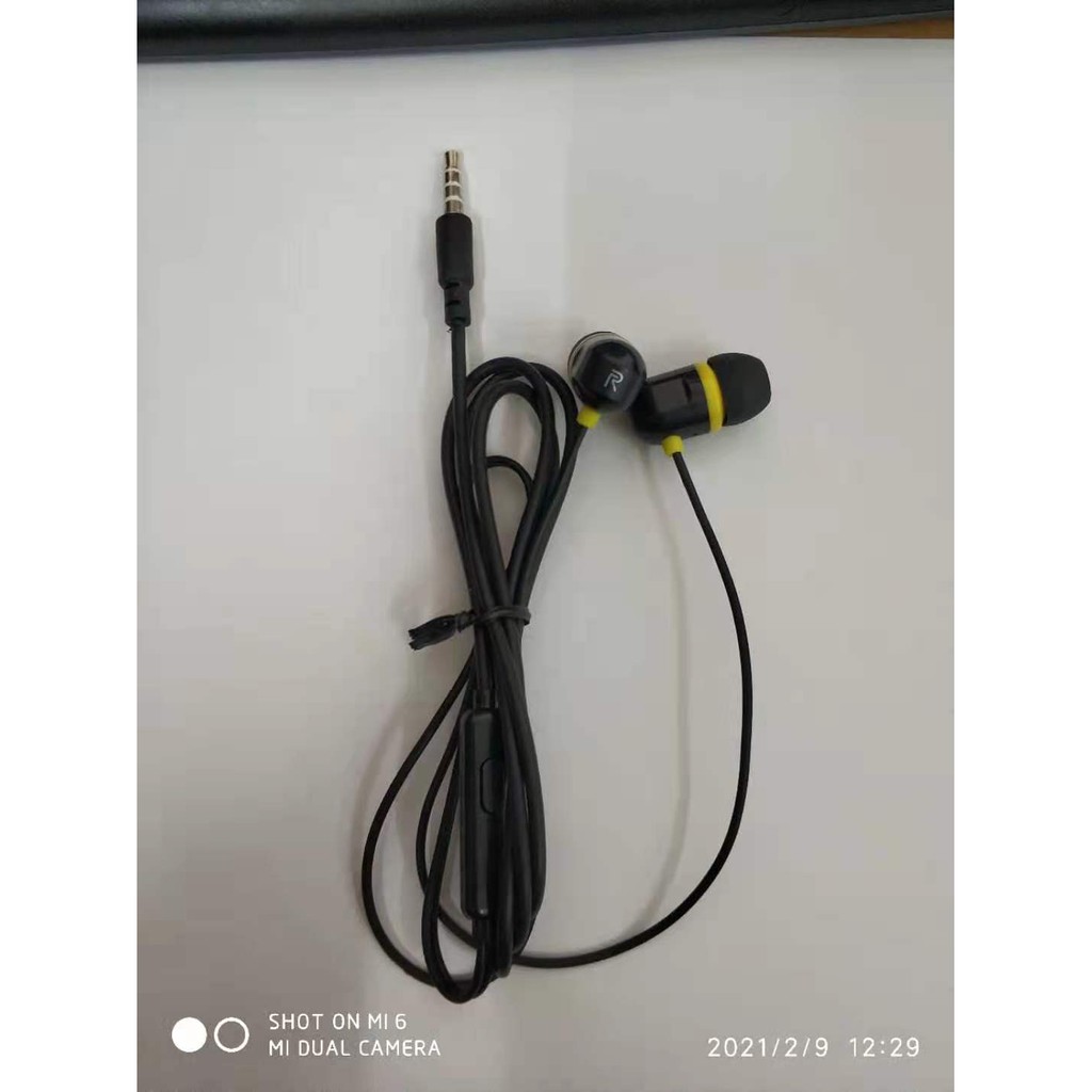 Headset Earphone Realme A60 A70 A80 Universal Original