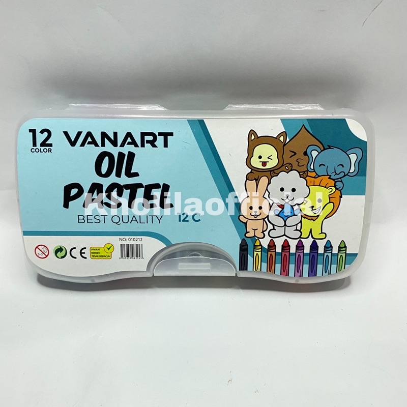 

CRAYON VAN-ART 12 WARNA OIL PASTEL