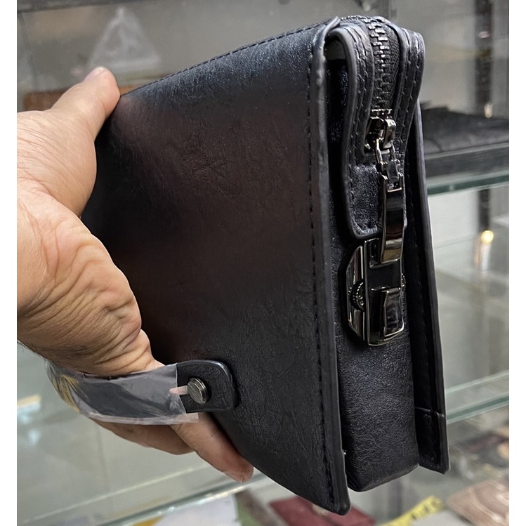 Handbag kulit Tangan pria/wanita import Tas Clutch Tangan model jinjing 536-1 kulit