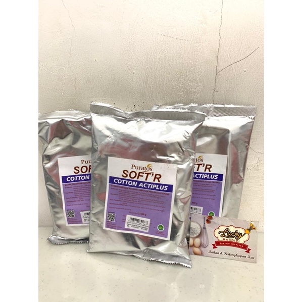 

Soft’r Cotton Actiplus 500gr / Pelembut Roti