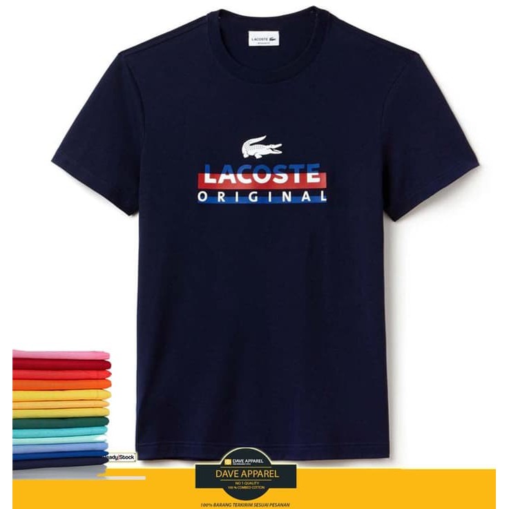 tshirt kaos lacoste original theme