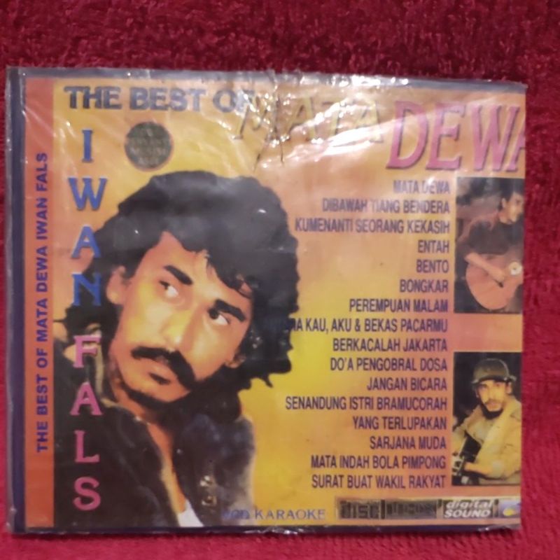 CD Iwan Fals Mata Dewa CD The Best Of Iwan Fals