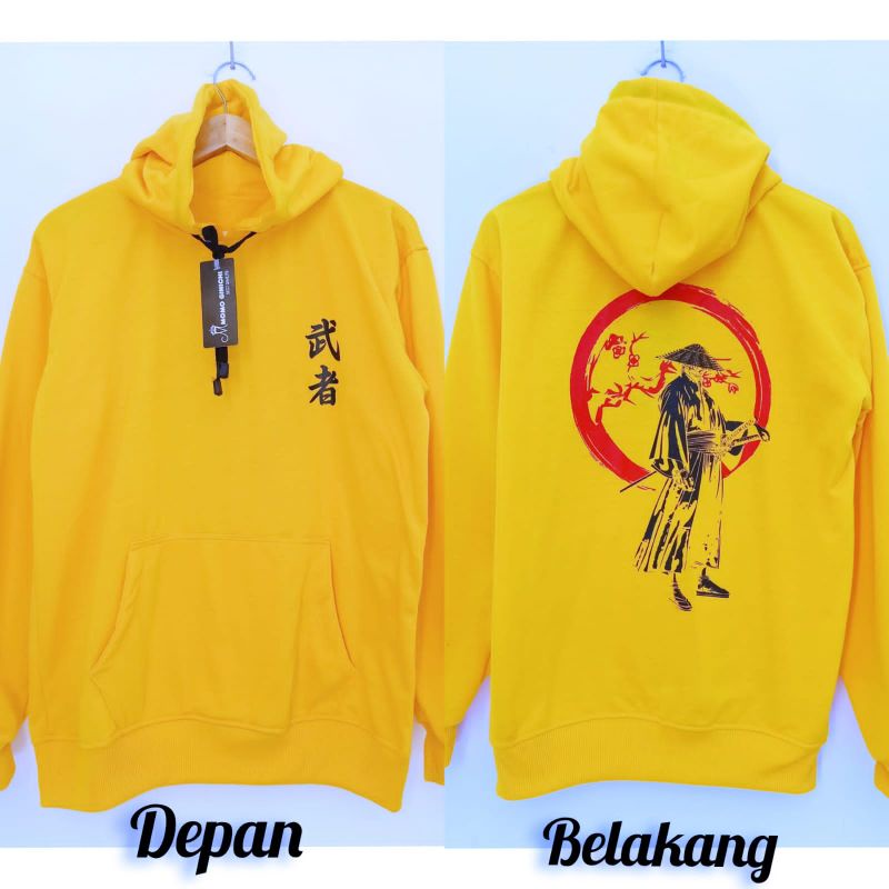 Jaket pria / jaket hodie samurai / jaket Jepang Bisa Cod