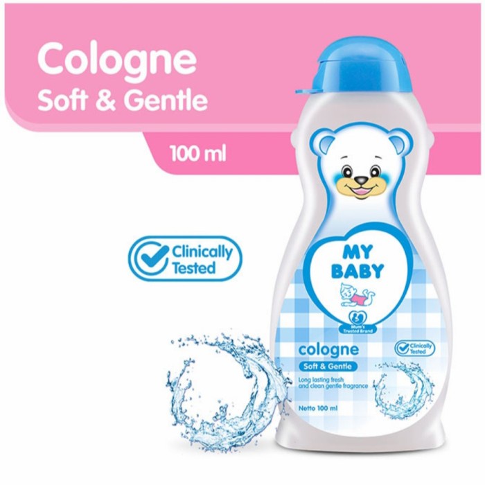 My Baby Cologne Soft and Gentle 100 ml 100ml bayi pewangi  mybaby formula