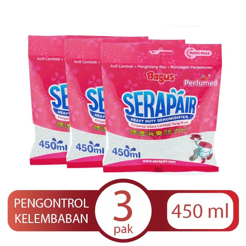 Triple Bundle Bagus Serap Air Refill 450 ml Perfumed