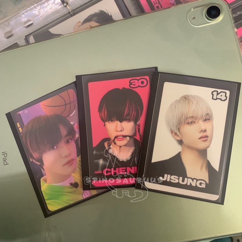 tc (trading card) glitch mode B ver chenle basket pair concept