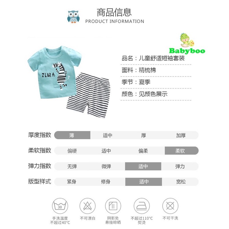 (0-24m) Setelan Baju Bayi/Setelan Baju Anak/ Setelan Baju Lengan Pendek/ Setelan Baju Bayi Import