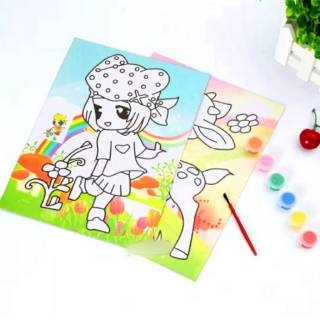 READY DIY LUKIS MAINAN EDUKASI ANAK / ALAT GAMBAR ANAK / MEWARNAI