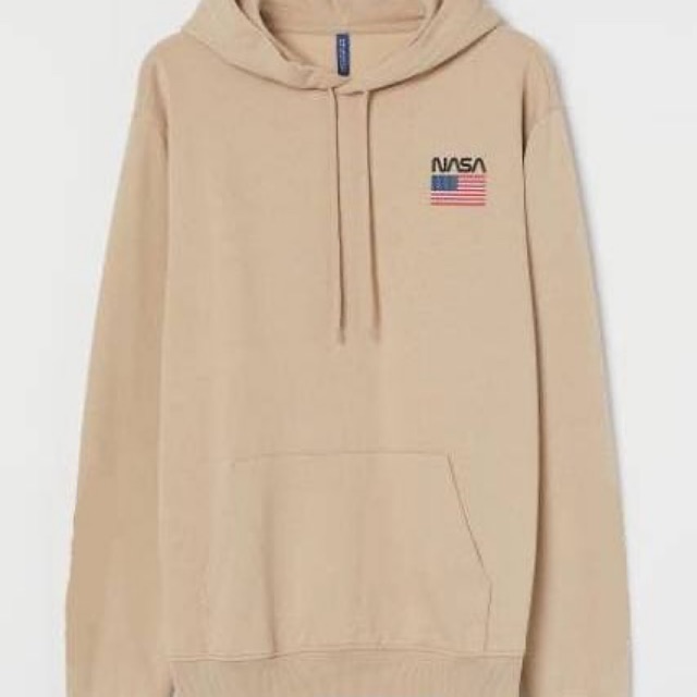 cream nasa hoodie