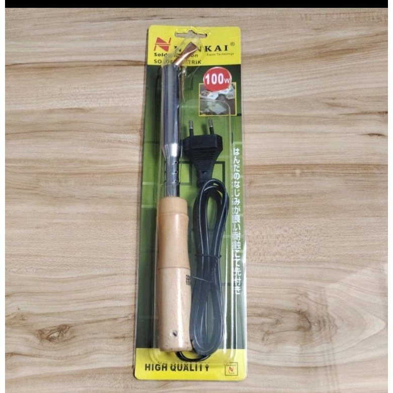 solder listrik solder soldier listrik 100 watt nankai Berkualitas/ solderan kapal 100watt nankai / s