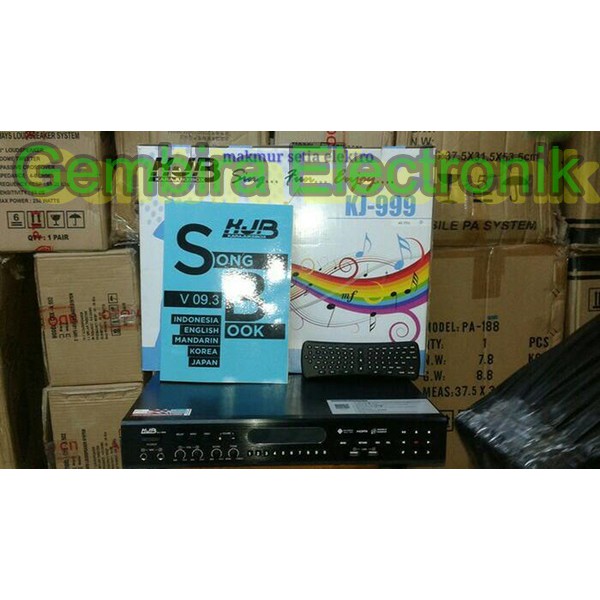 Dvd Karaoke KJB-999 HDD 2TB