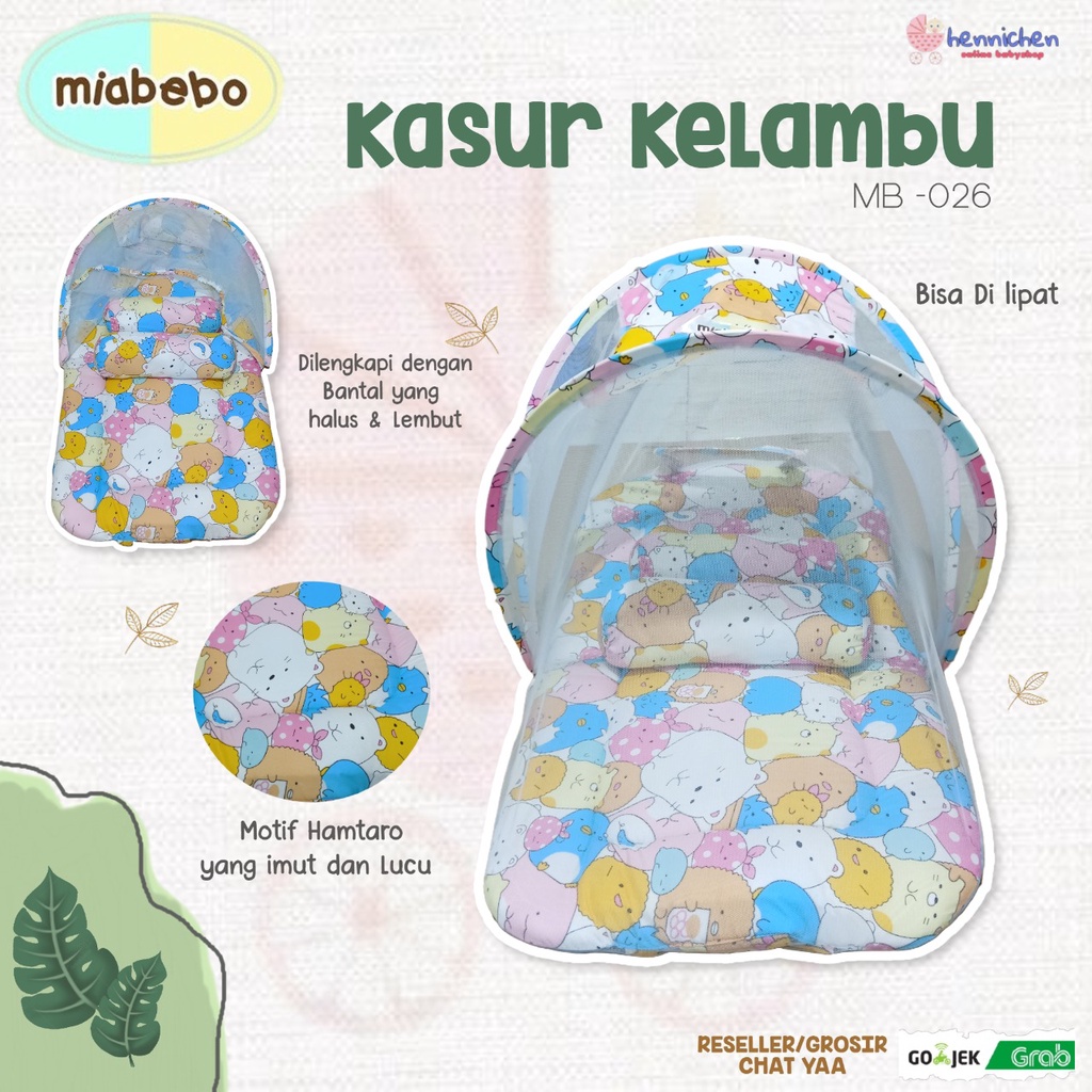 BANYAK MOTIF MIABEBO BY OBAYITO KASUR KELAMBU KASUR LIPAT KELAMBU BAYI MB-026