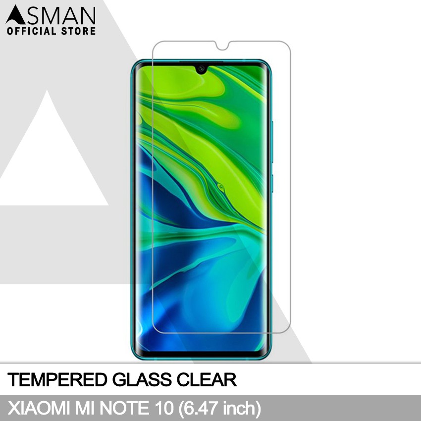 Tempered Glass Xiaomi Mi Note 10 (6.47&quot;) | Anti Gores Pelindung Layar Kaca - Bening